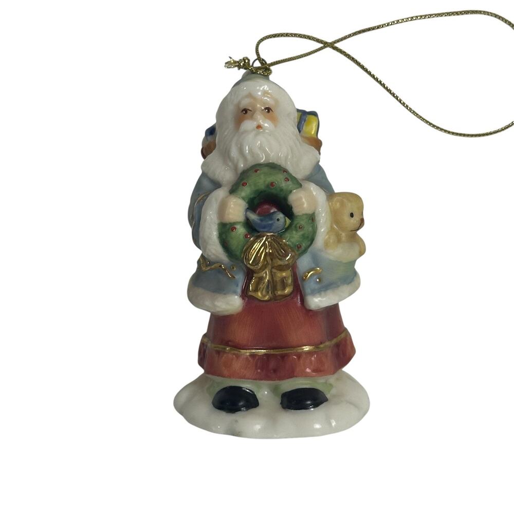 Sprinkles Bavarian Santa Claus Ornament Coynes & Co 1998 Christmas Porcelain